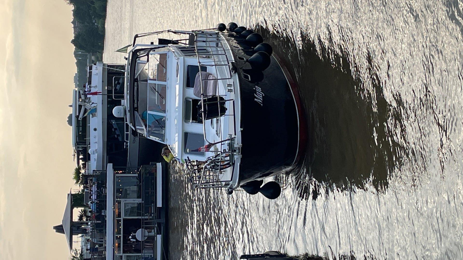 Mit dem Hausboot auf dem Neckar Teil 1