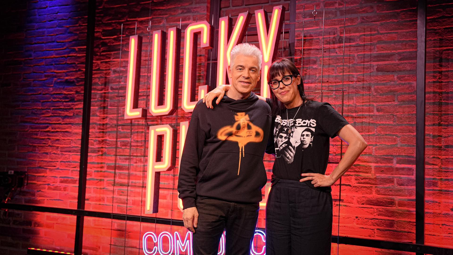 Mit Eva Karl Faltermeier, Freddy Ekué, Ana Lucia und Kawus Kalantar