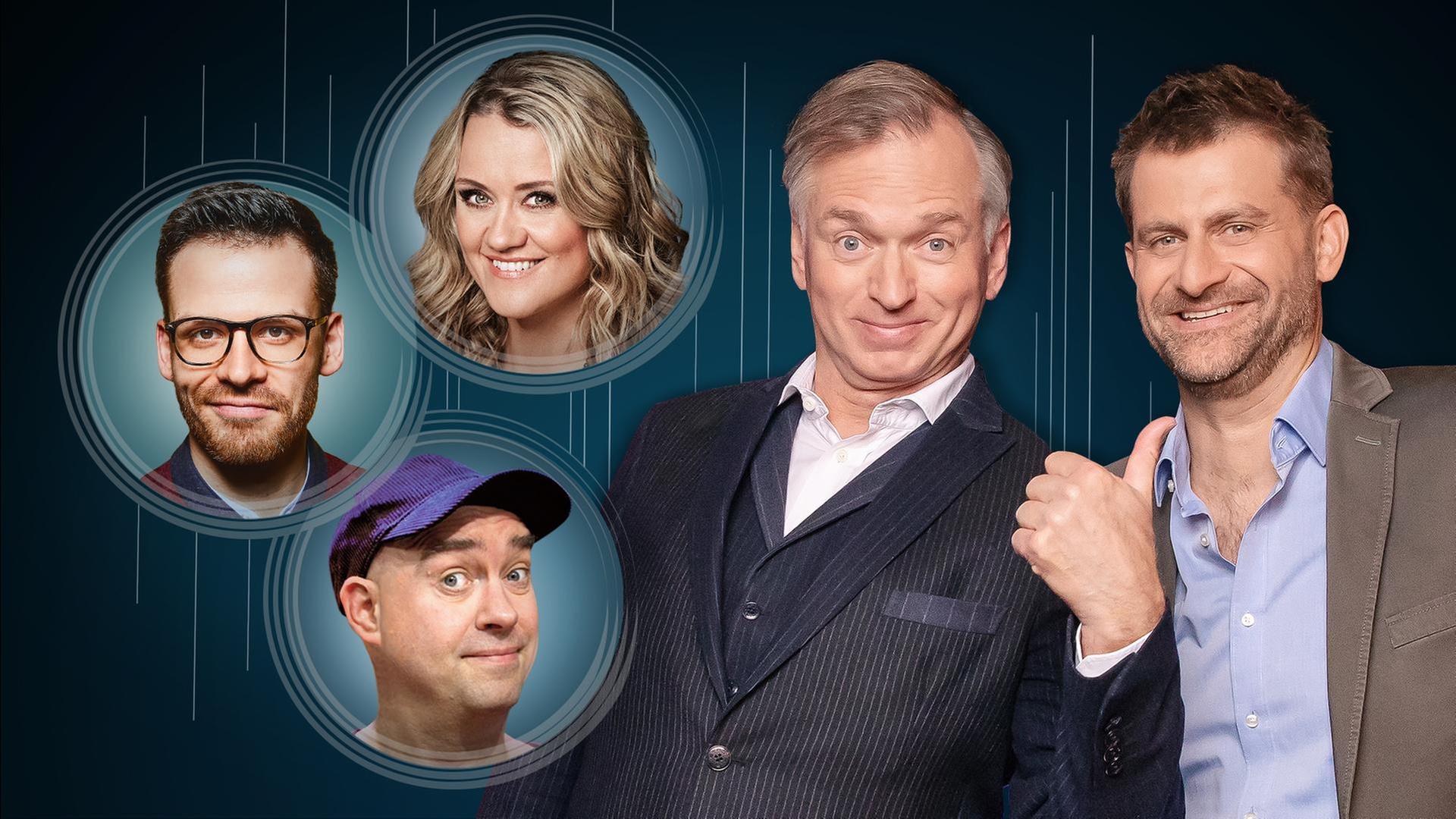 Mit Martin Frank, Lisa Feller und HG. Butzko