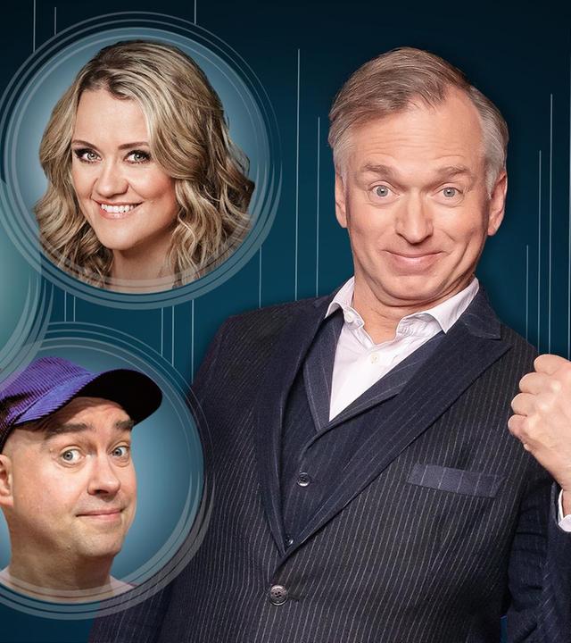 Mit Martin Frank, Lisa Feller und HG. Butzko