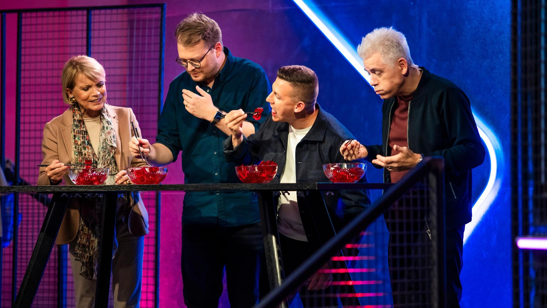 Mit Uschi Glas, Maxi Gstettenbauer und André Ortolf