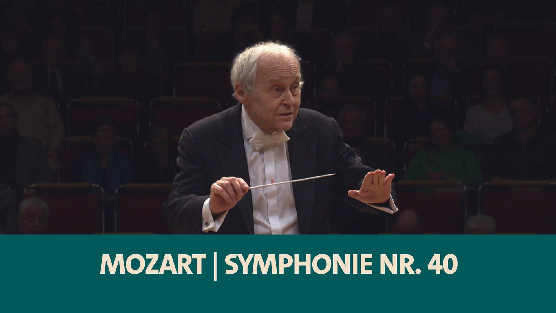 Mozart · Symphonie Nr. 40 · WDR Sinfonieorchester · Adam Fischer · WDR