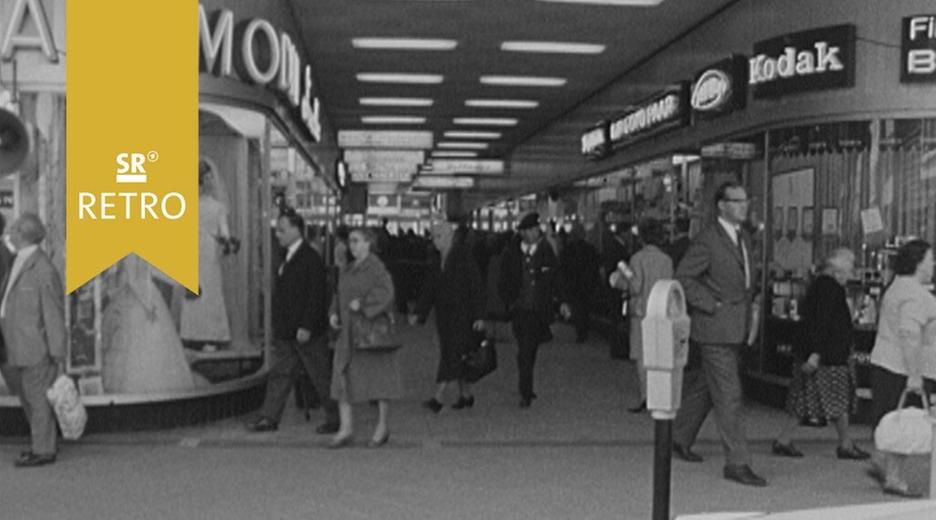 Neue Ladenstraße in der City von Saarbrücken