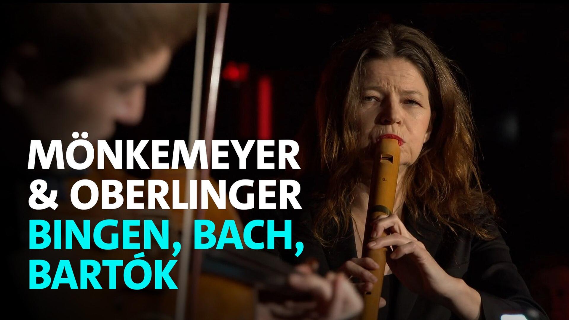 Nils Mönkemeyer & Dorothee Oberlinger spielen Bingen, Bach und Bartók · Klassik Lounge im Watergate · rbb