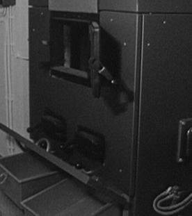 Papierverbrennungsanlage im Telegrafenamt auf dem Eschberg in Saarbrücken