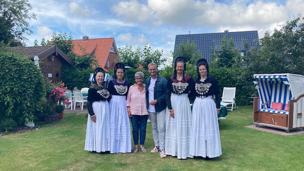 Pla Frizow w Nimskej / Bei den Friesen in Deutschland