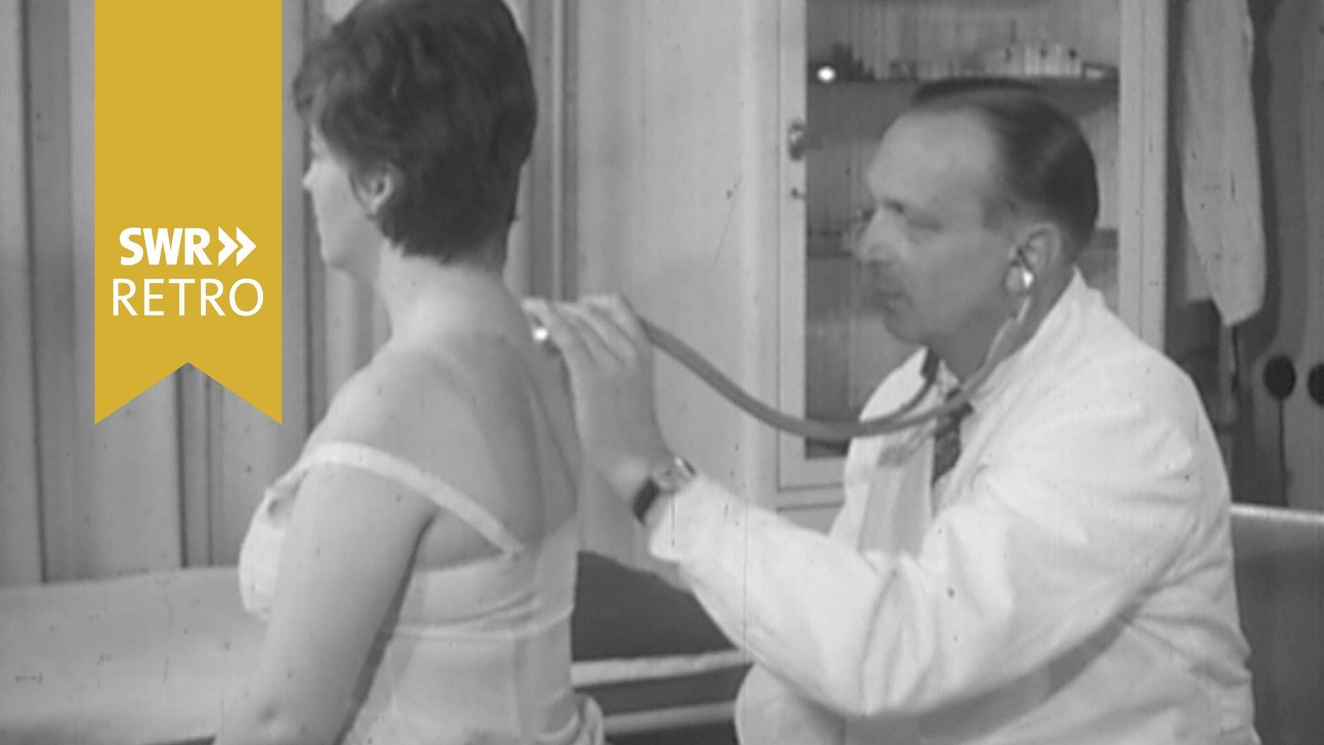 Portrait Dr. H. Seidel, Chefarzt eines Lungensanatoriums