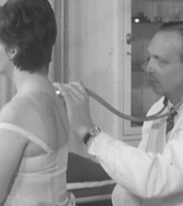 Portrait Dr. H. Seidel, Chefarzt eines Lungensanatoriums