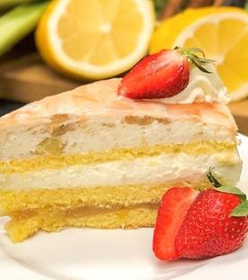 Rhabarber-Quark-Torte