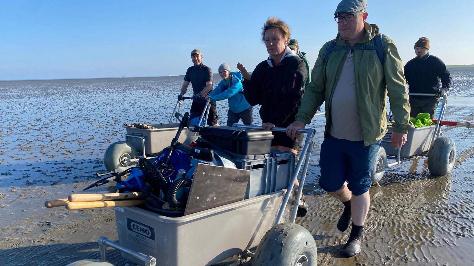 Rungholt - Jäger der verlorenen Kirche - Auf Spurensuche im Watt