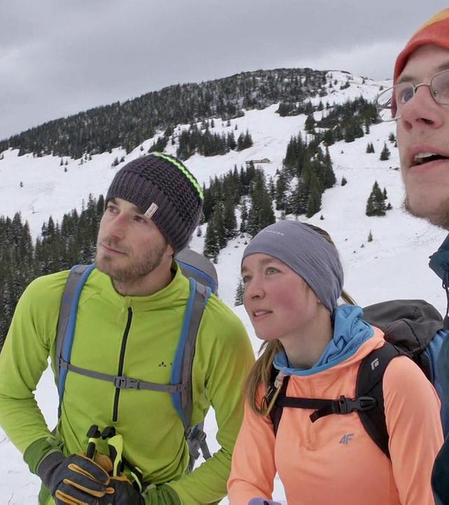 Sanfte Skitour, grimmige Nordwand