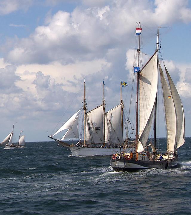 Schlepperstress zur Hanse Sail