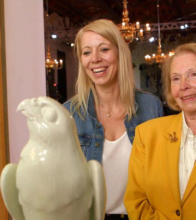 Schockiert vom Wert · Porzellan-Falke und mehr