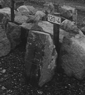 Schon bemerkt? Aufbewahrungsort für Steine der Saarbrücker Schlossmauer