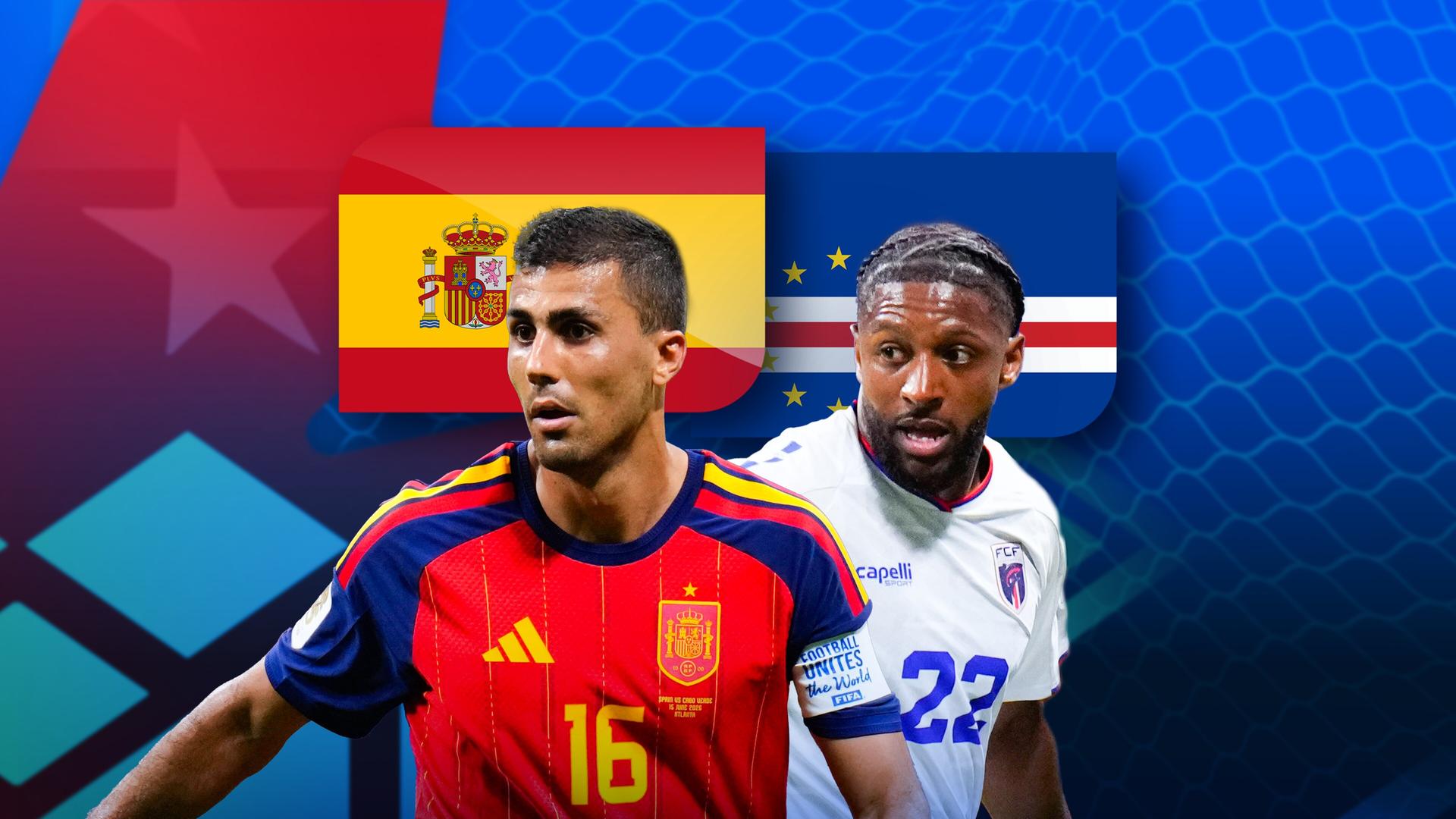 Spanien gegen Kap Verde - das Re-Live
