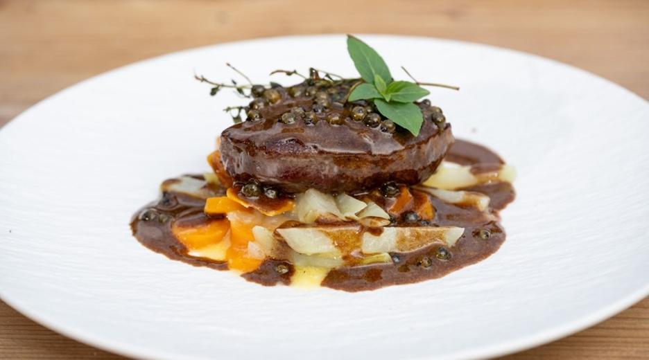 Steak & Pfeffersoße