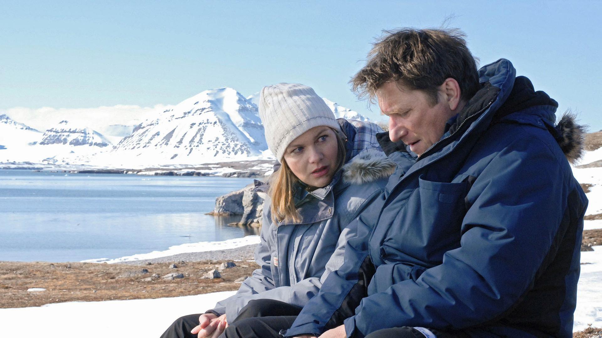 Sterne über dem Eis