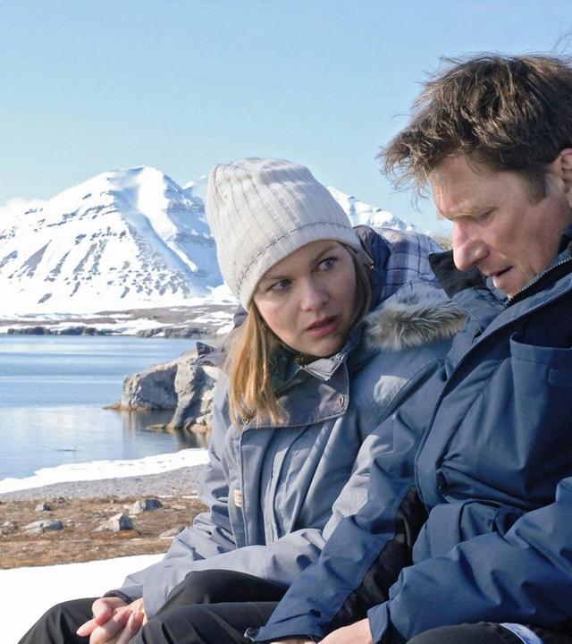 Sterne über dem Eis