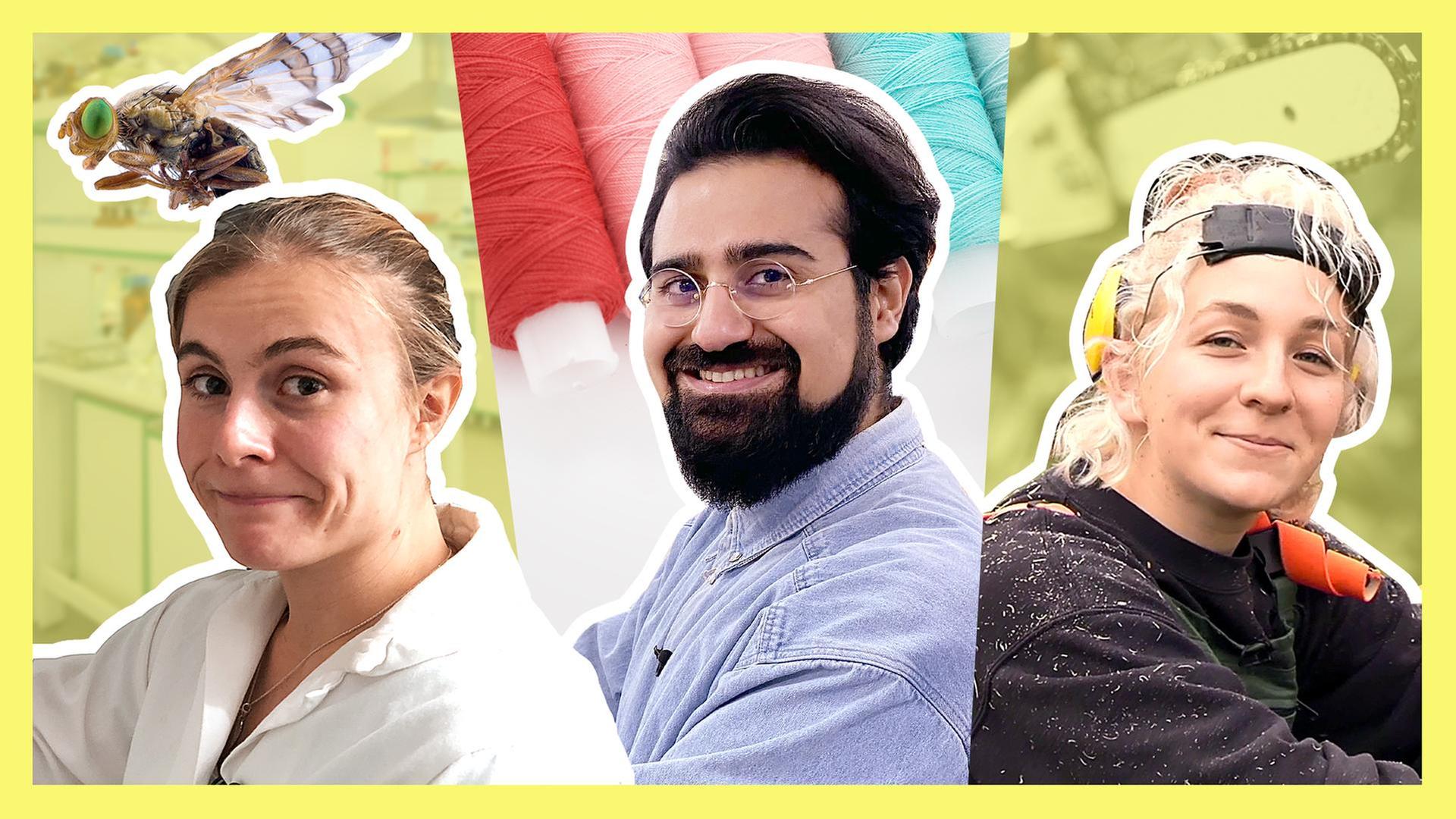 Studium: Biologie, Modedesign, Kunst