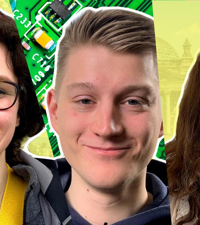 Studium: Erziehungswissenschaft, Elektrotechnik, Politikwissenschaft