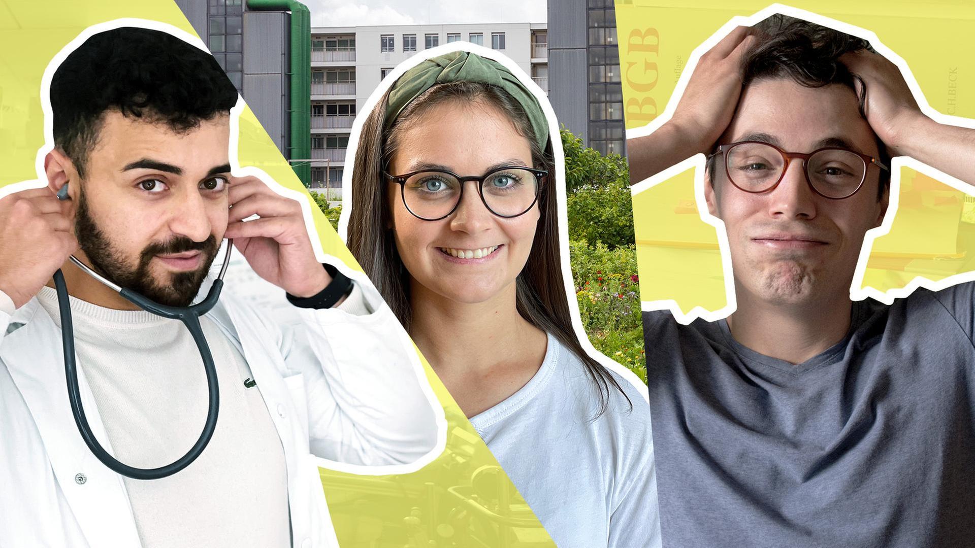 Studium: Medizin, Klimaschutz, Jura