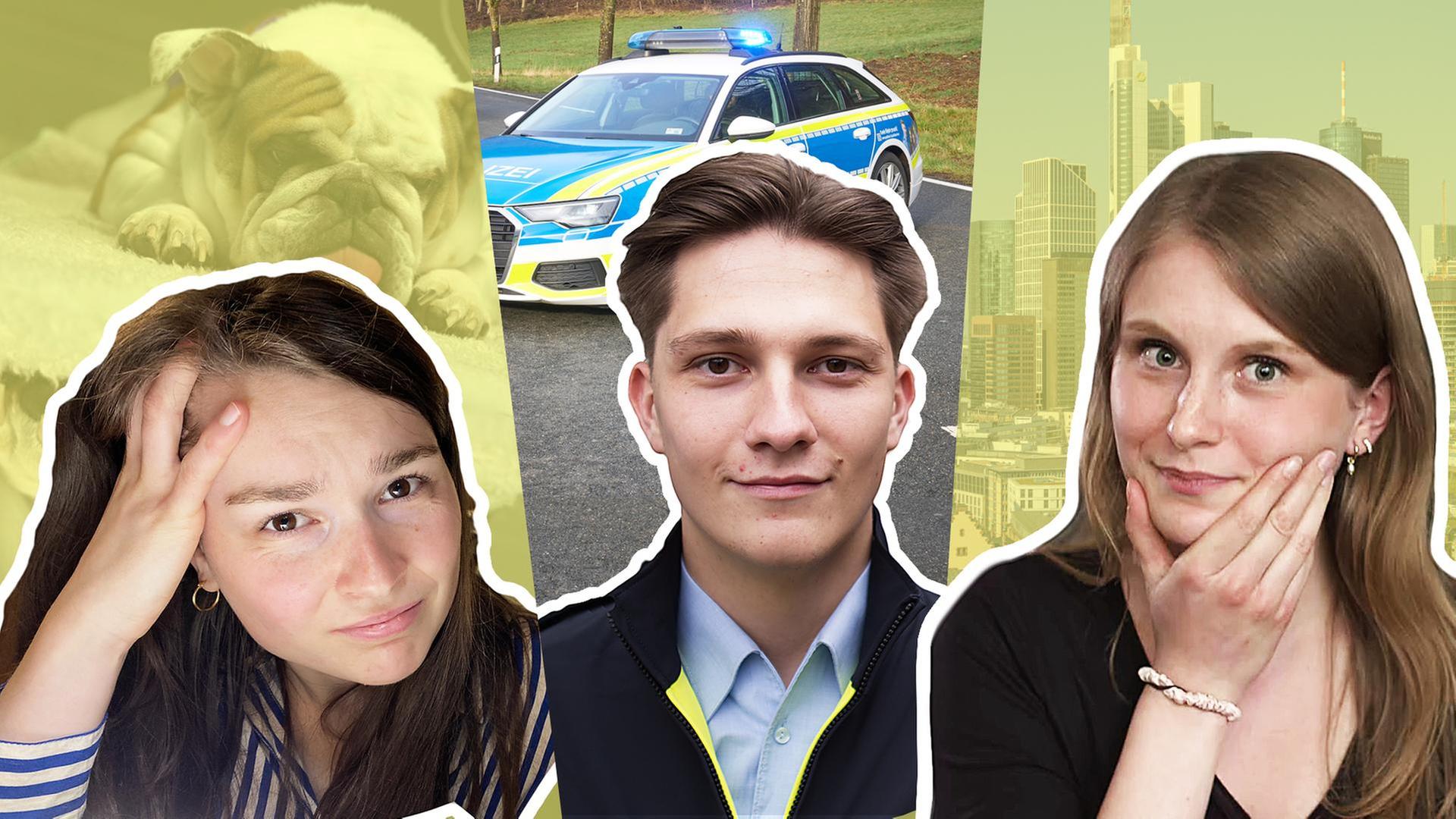 Studium: Tiermedizin, Kriminalistik, Wirtschaftswissenschaften