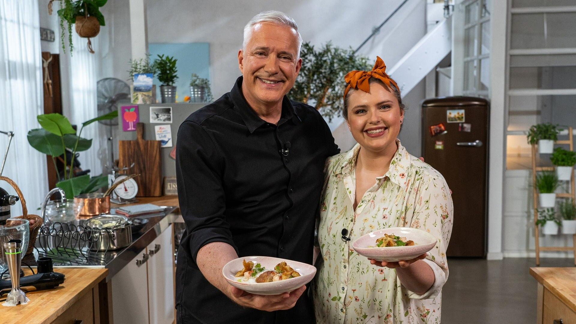 Süße Knödel als Glücklichmacher - Alexander Herrmann kocht mit Sandra Hofer