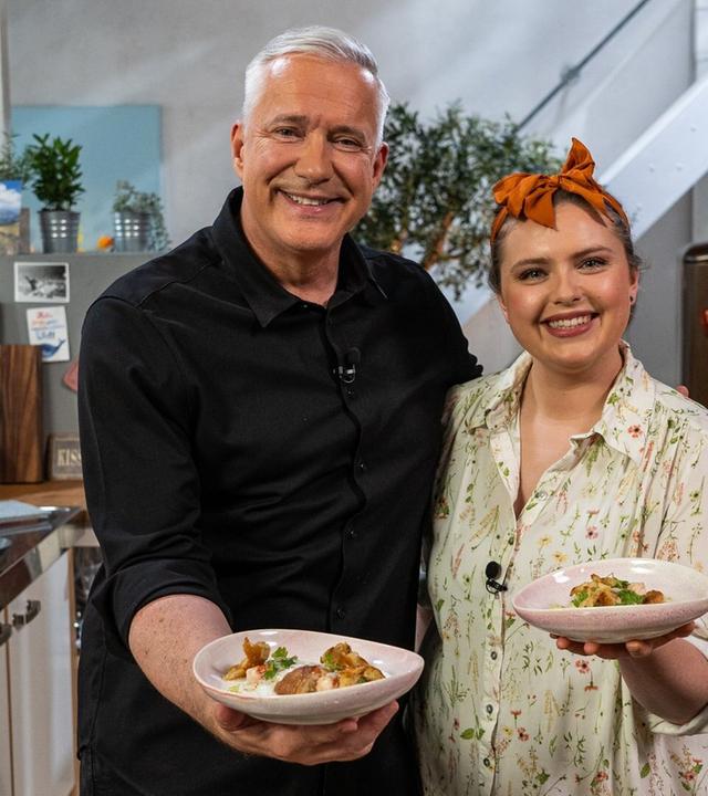 Süße Knödel als Glücklichmacher - Alexander Herrmann kocht mit Sandra Hofer