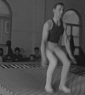 Trampolin. Gau-Meisterschaften in Völklingen-Wehrden