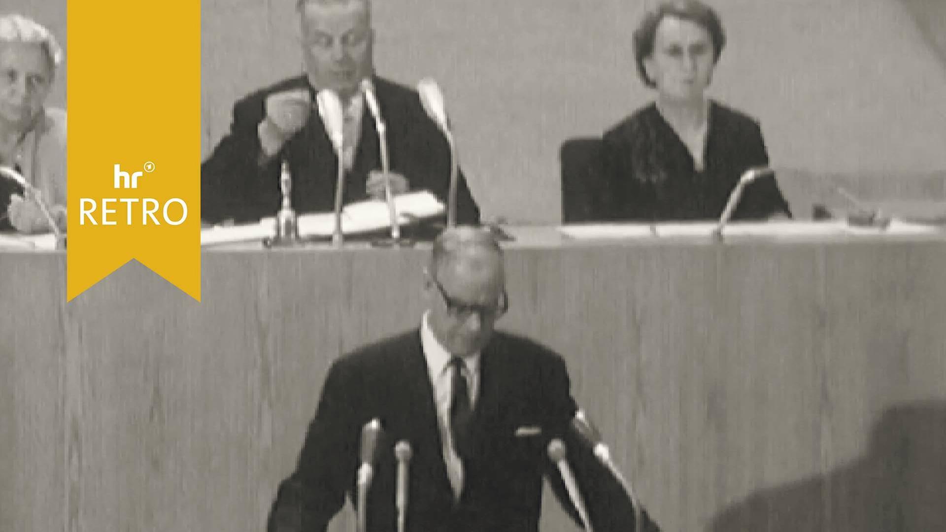 Umbildung 4. Kabinett Georg-August Zinn