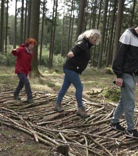 Unterwegs im saarländischen Wald