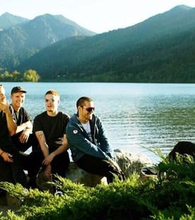 Unterwegs mit den Bands "Bruckner" und "Die Sauna"