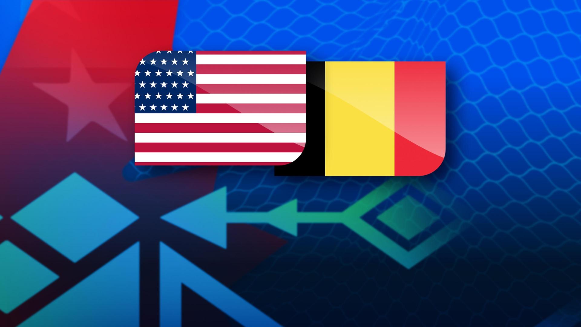USA gegen Belgien - das Re-Live