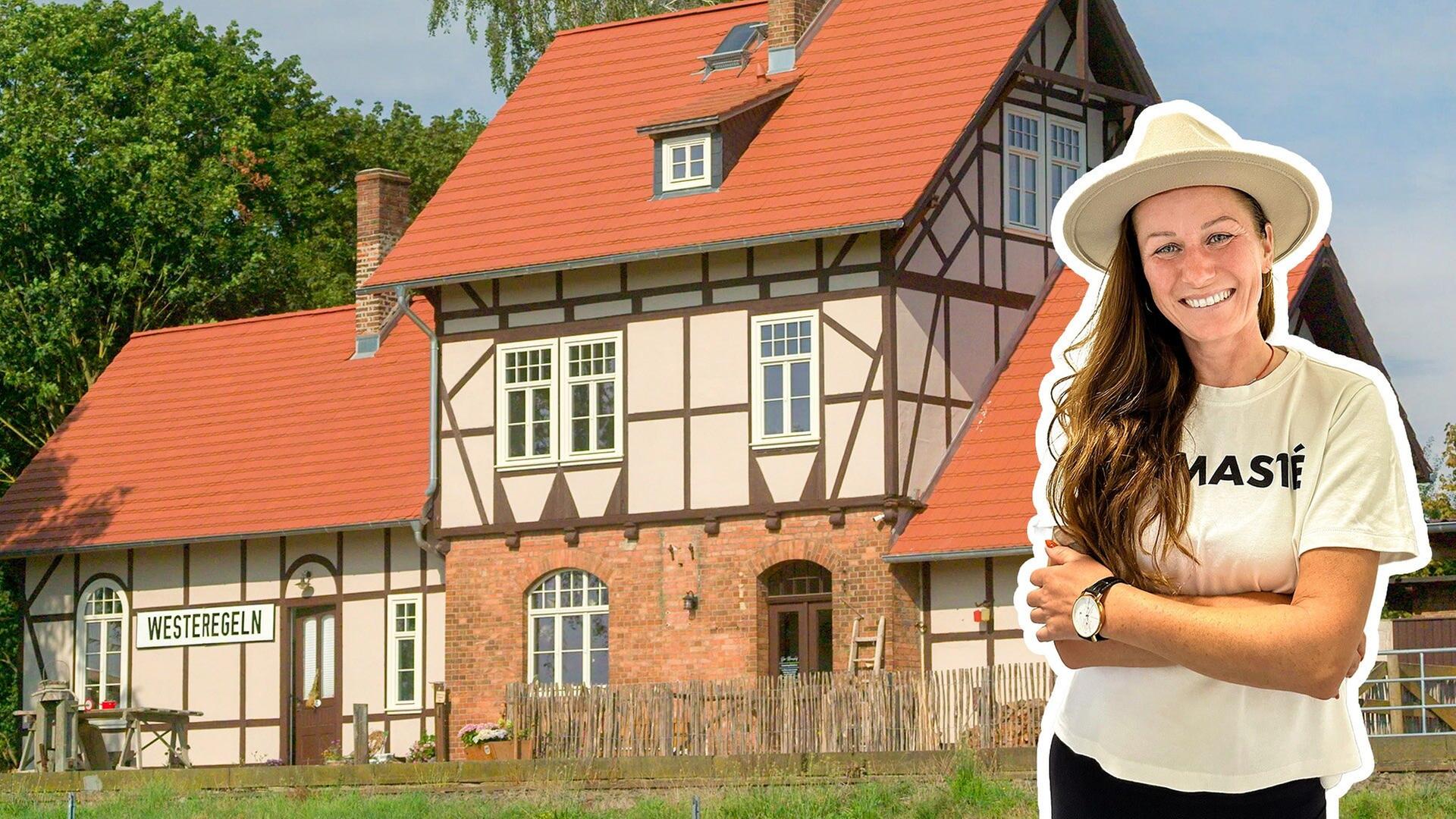 Vom Lost Place zum Landhaus: Steffi kauft 100 Jahre alten Bahnhof im Nirgendwo