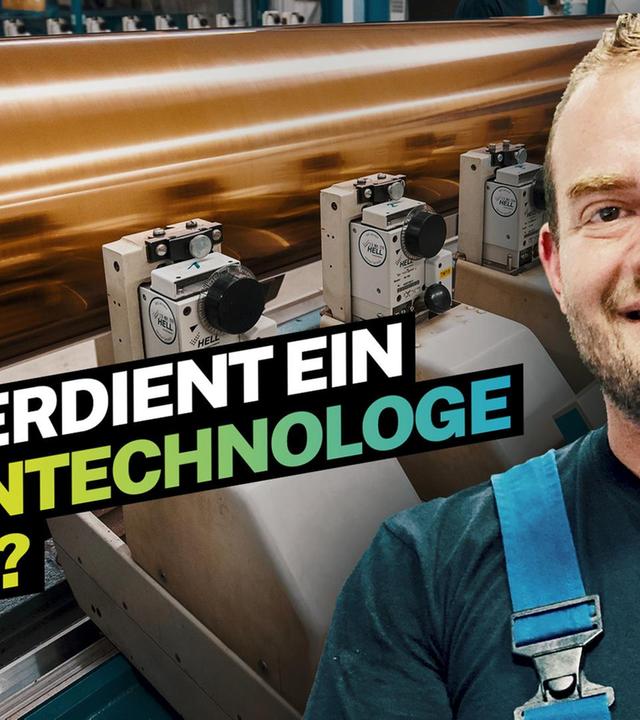 Was verdient ein Medientechnologe Druck?