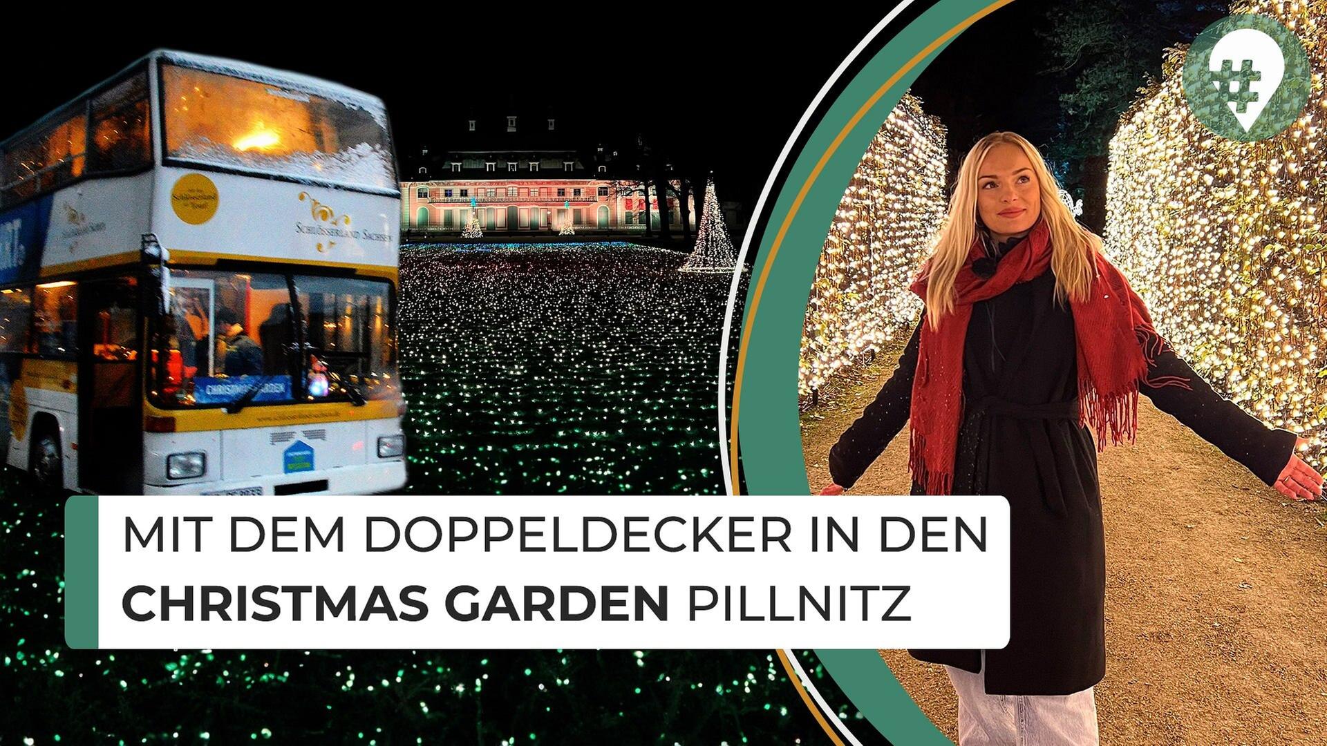 Weihnachten in Dresden: Glitzerfahrt zum Christmas Garden