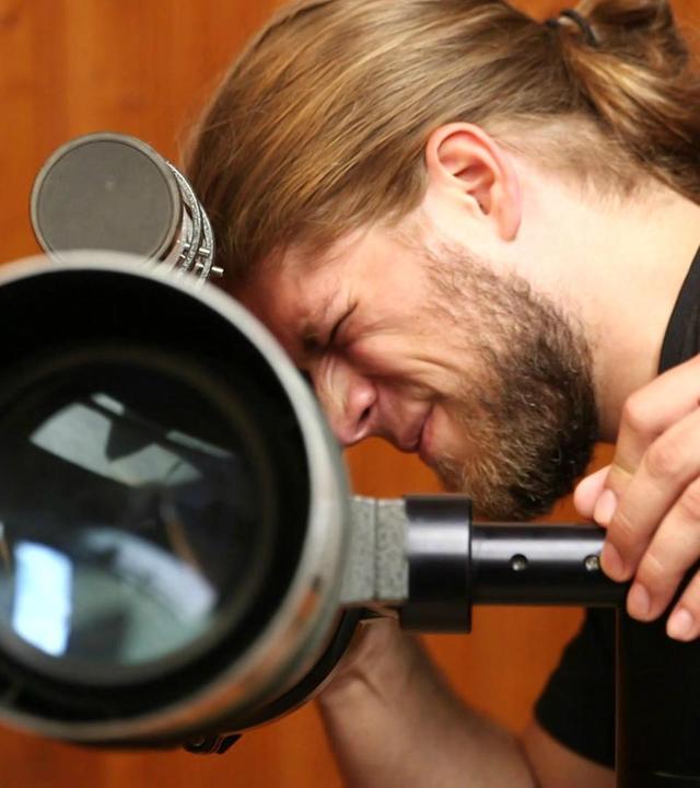 Wie Fernrohre die Sterne vom Himmel holen