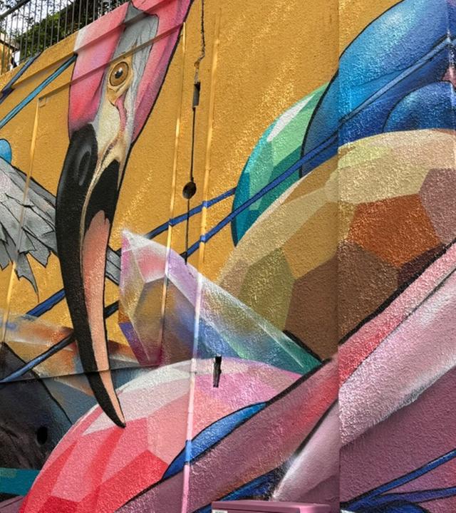 Wie man ein Graffiti sprüht