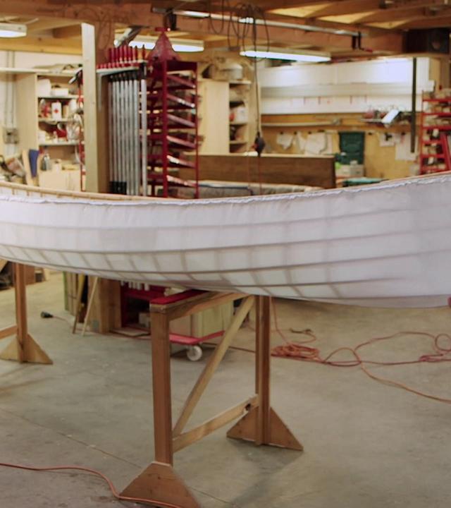 Wie man ein Kanu baut