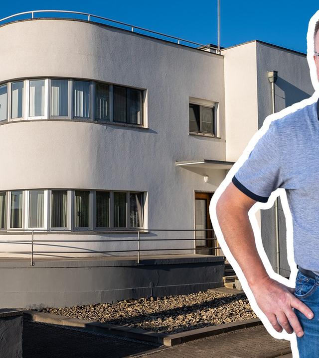 Wohnhaus und Weingut im Bauhaus-Stil