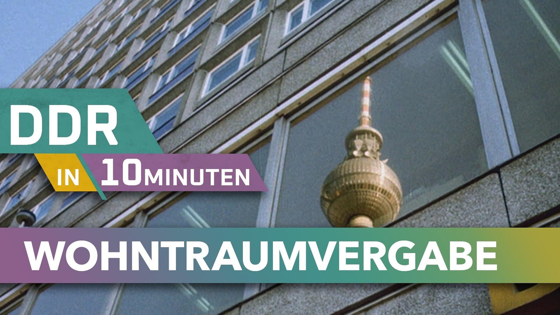 "Wohntraumvergabe": Plattenbau und Wohnraumvergabe