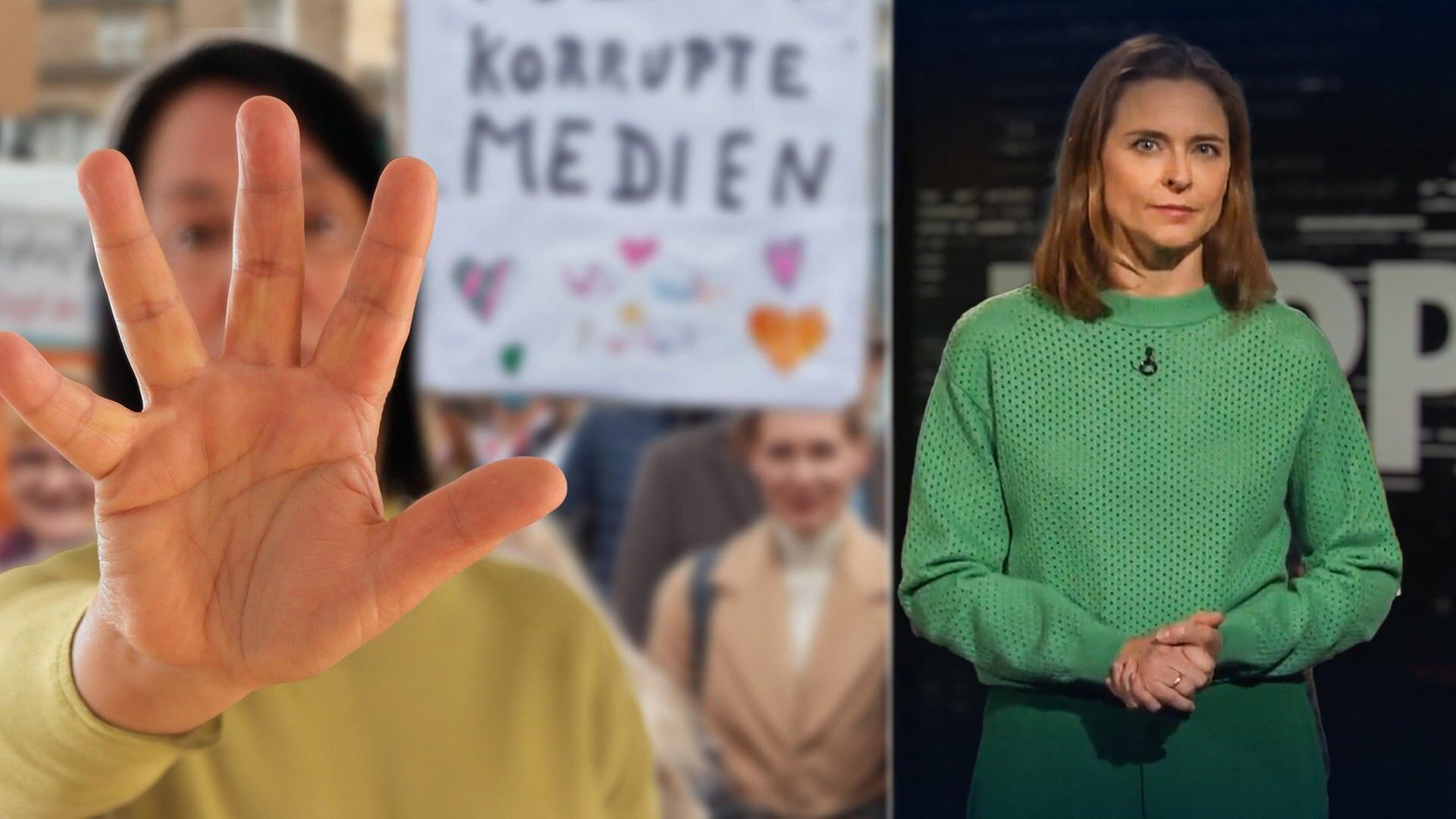 ZAPP: Vertrauensverlust in Medien; Medienpläne FPÖ