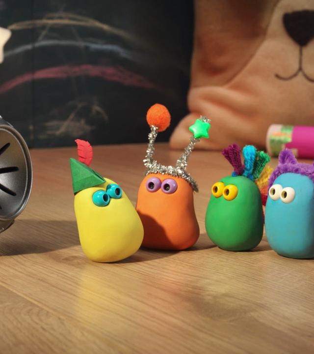 Ein Mikrofon & lustige Töne mit den Mini Boings