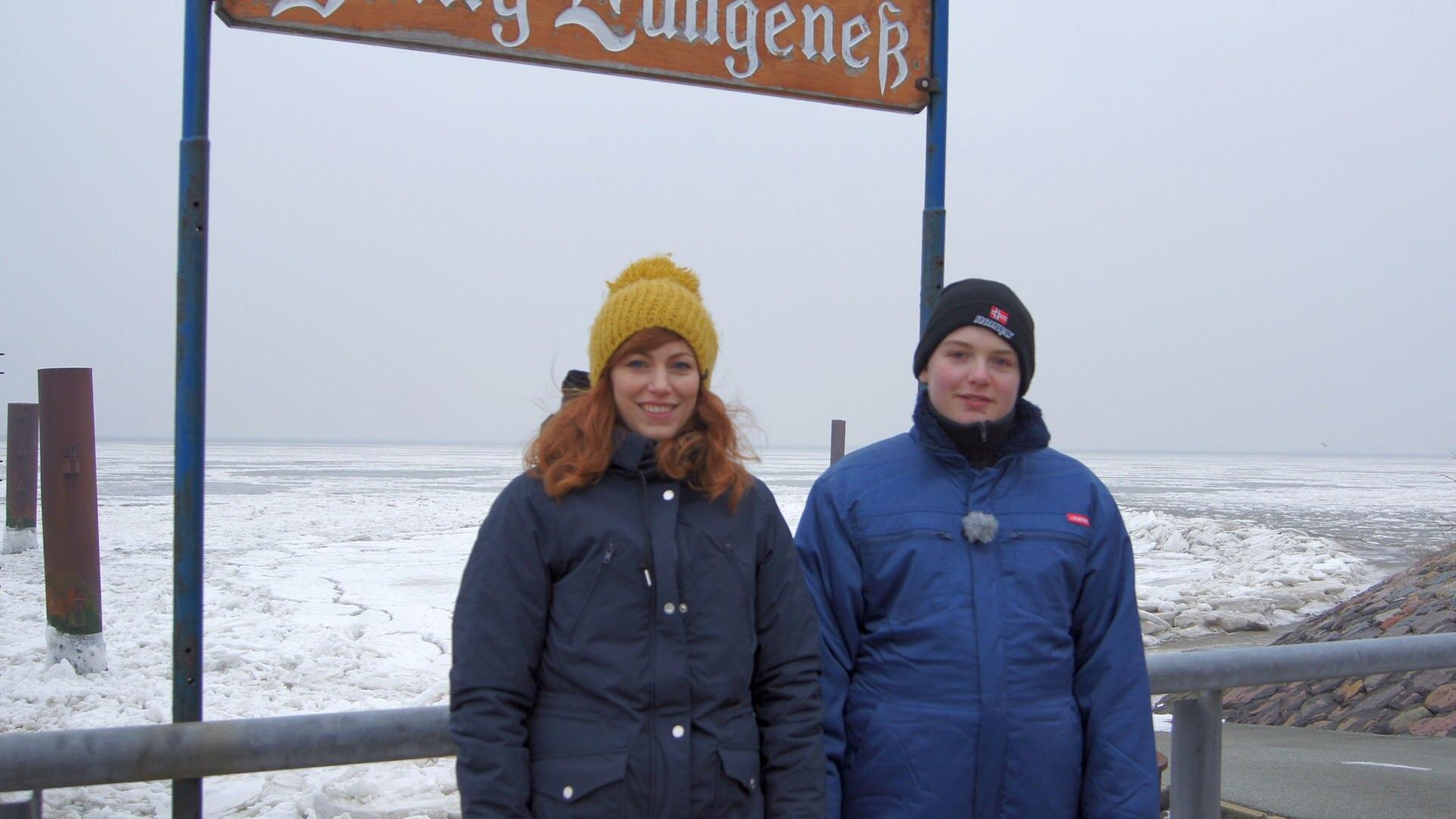 Einsame Insel - Winter auf der Hallig Langeneß