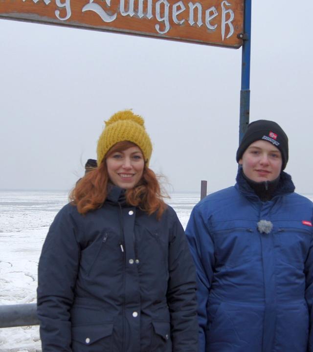 Einsame Insel - Winter auf der Hallig Langeneß