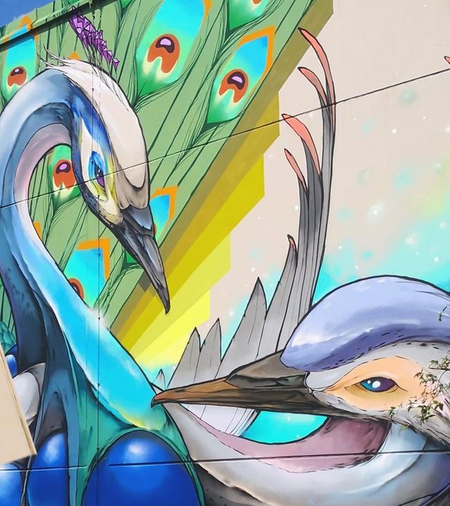 Jeroo ist einer der bekanntesten deutschen Graffitikünstler