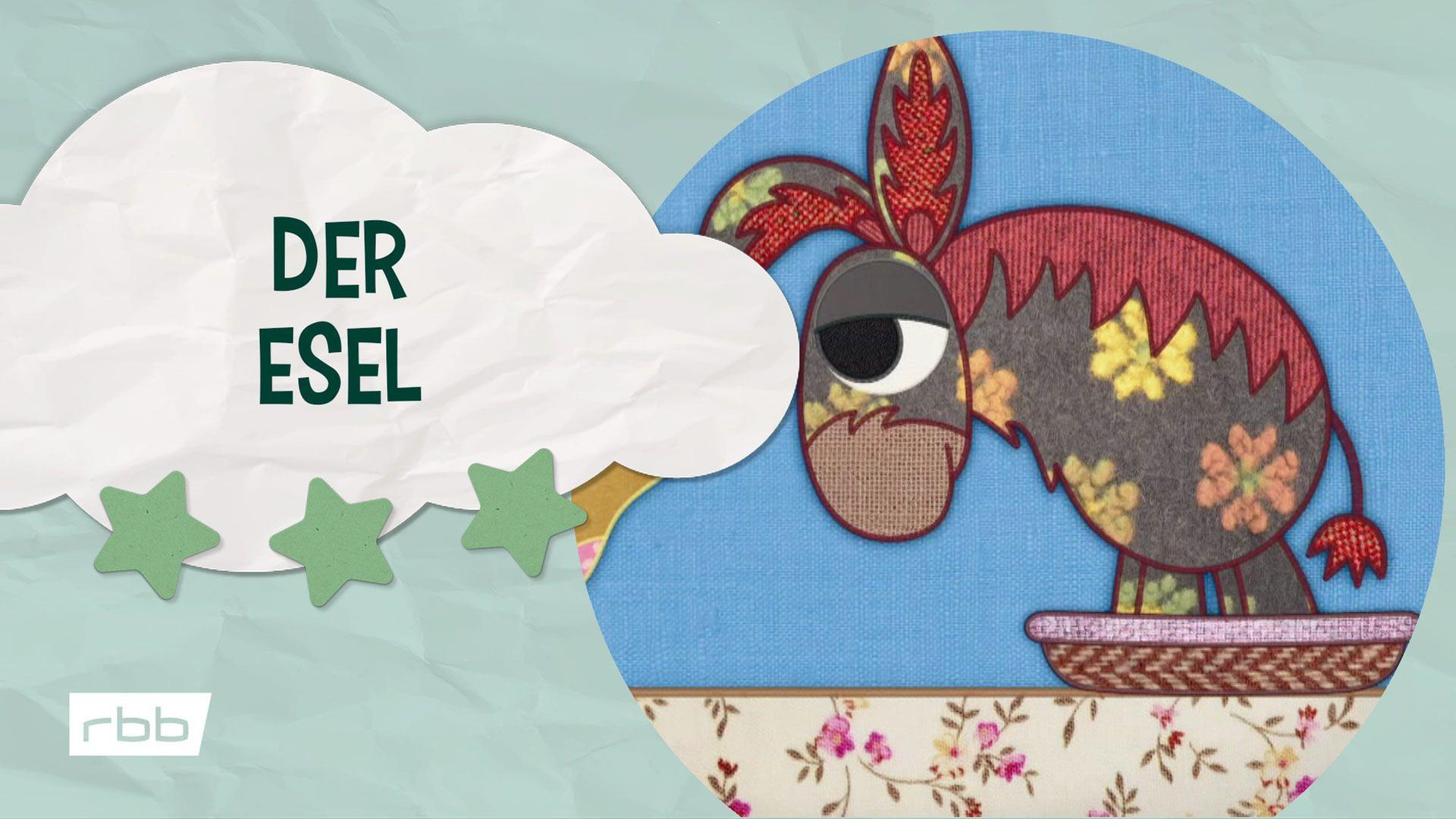 Meine Schmusedecke: Der Esel - Unser Sandmännchen