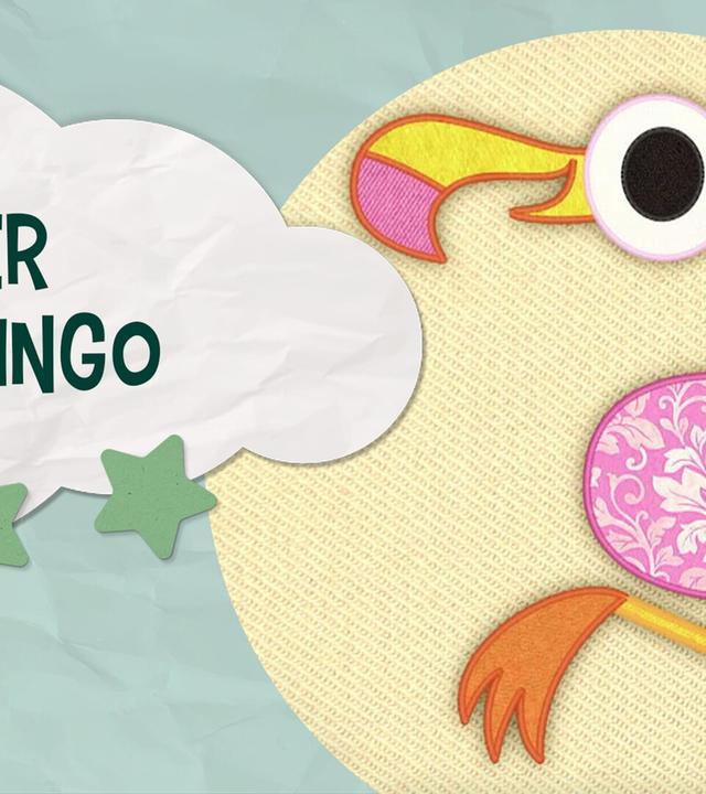Meine Schmusedecke: Der Flamingo - Unser Sandmännchen