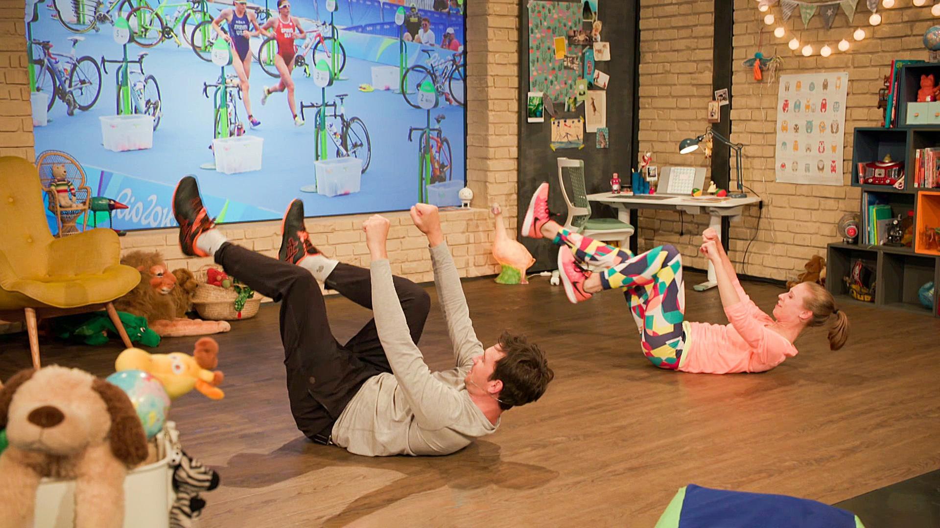 Olympia im Kinderzimmer - Triathlon