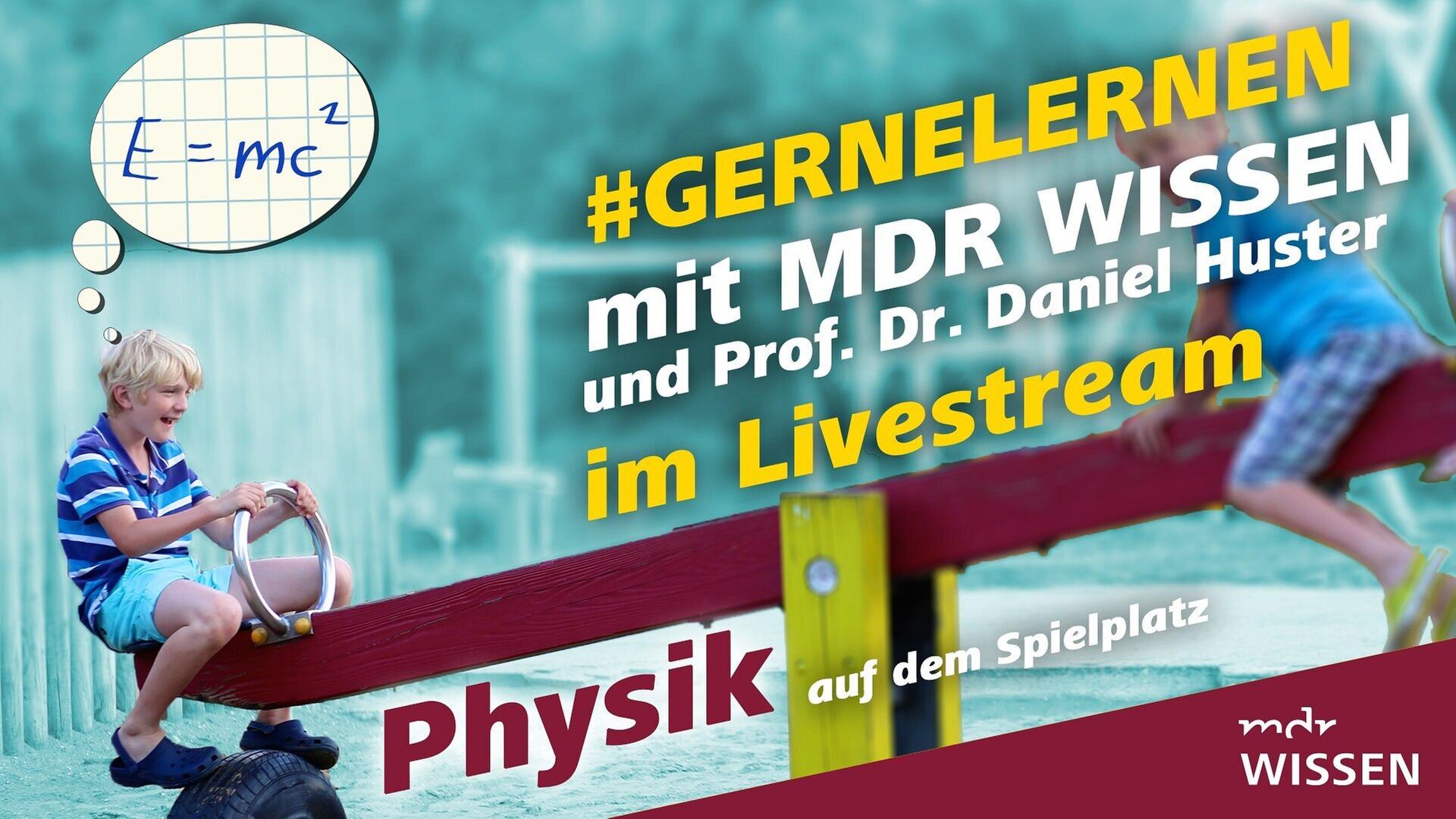 Physik auf dem Spielplatz - #gernelernen mit MDR Wissen